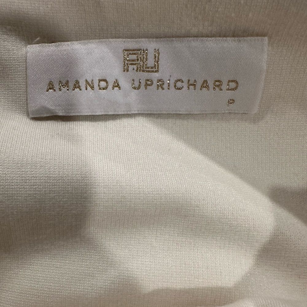 Amanda uprichard halter tie mini dress ivory - Picture 3 of 3